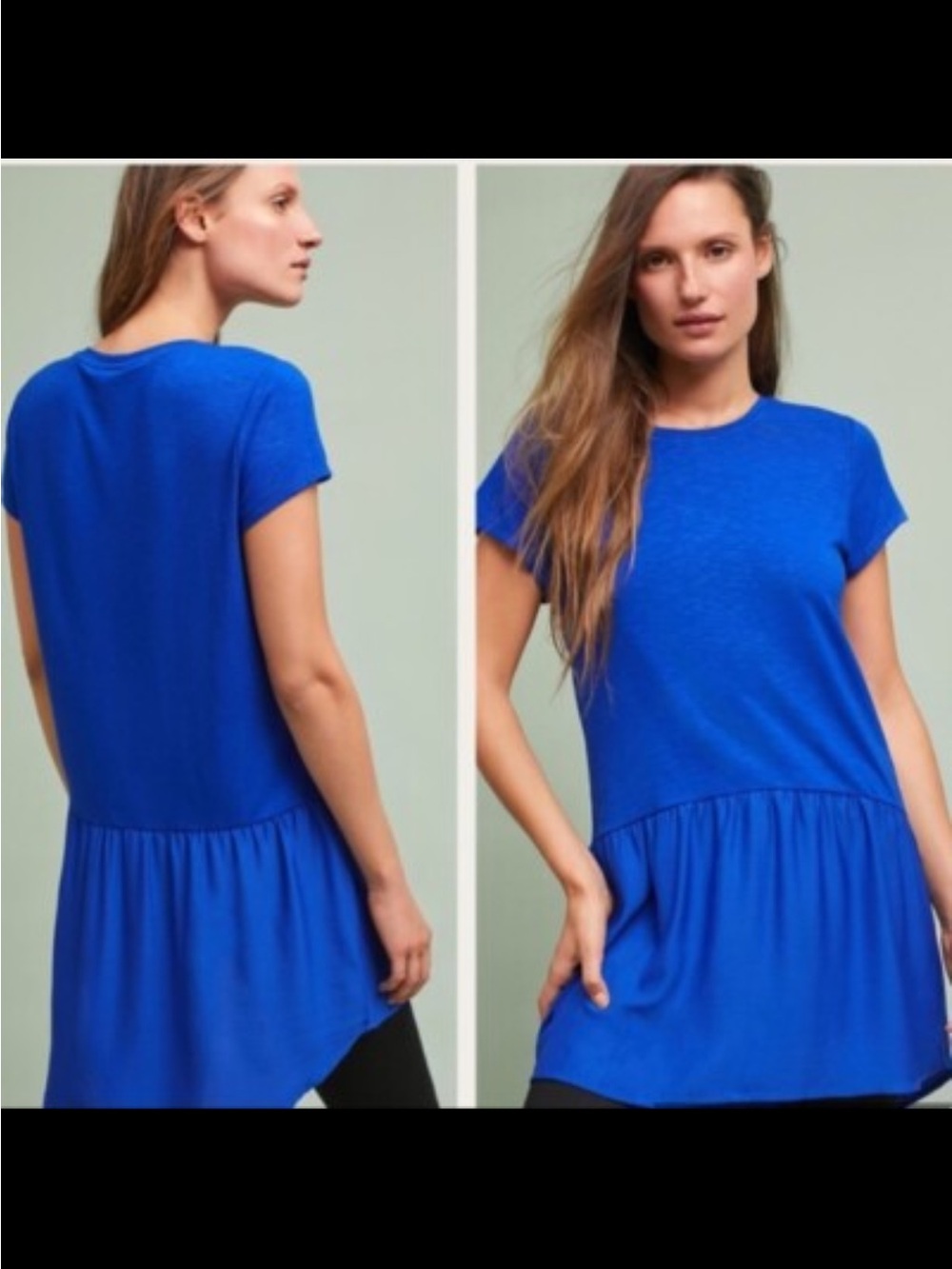 Anthropologie Dolan Loren high-low tunic